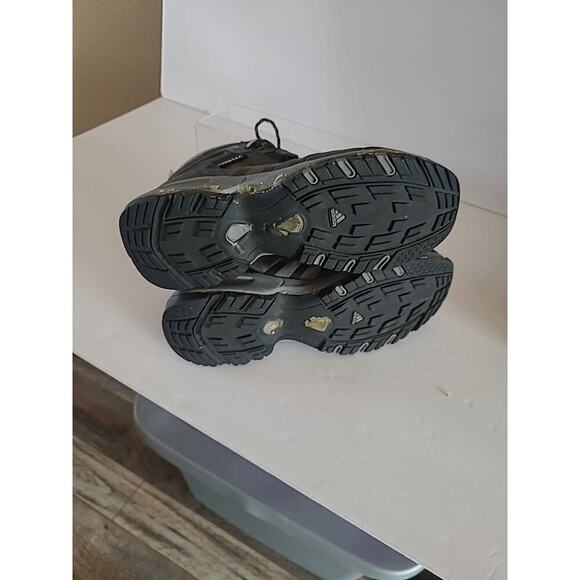 Adidas Gore-Tex Mens Size 6 Black Hiking Trail Mid Top Shoes ClimaProof - Picture 12 of 13